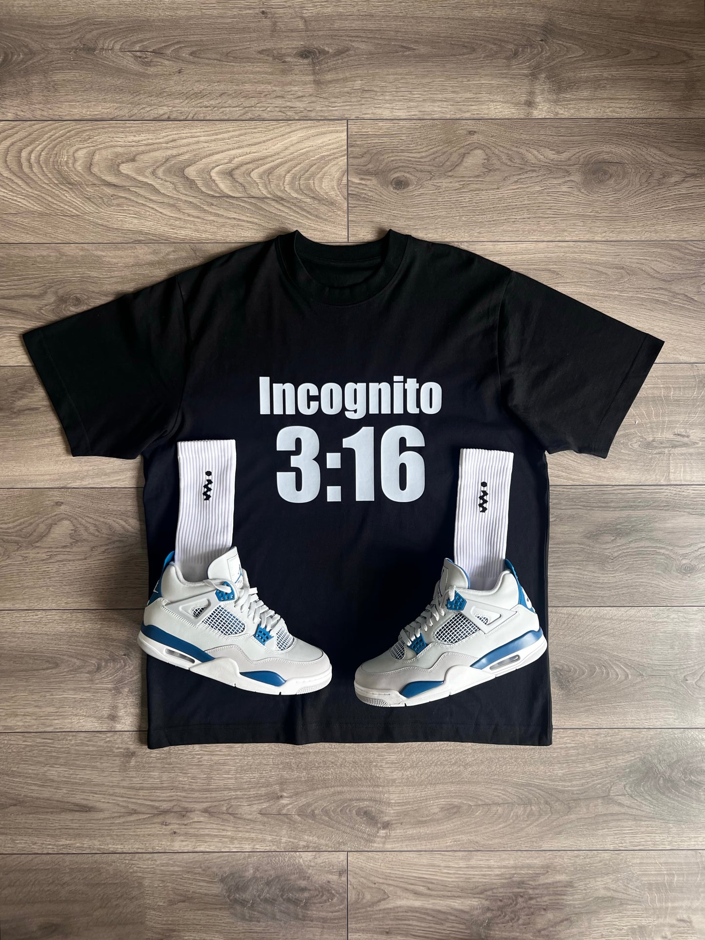 Incognito 3:16 - Premium T-Shirt in Black