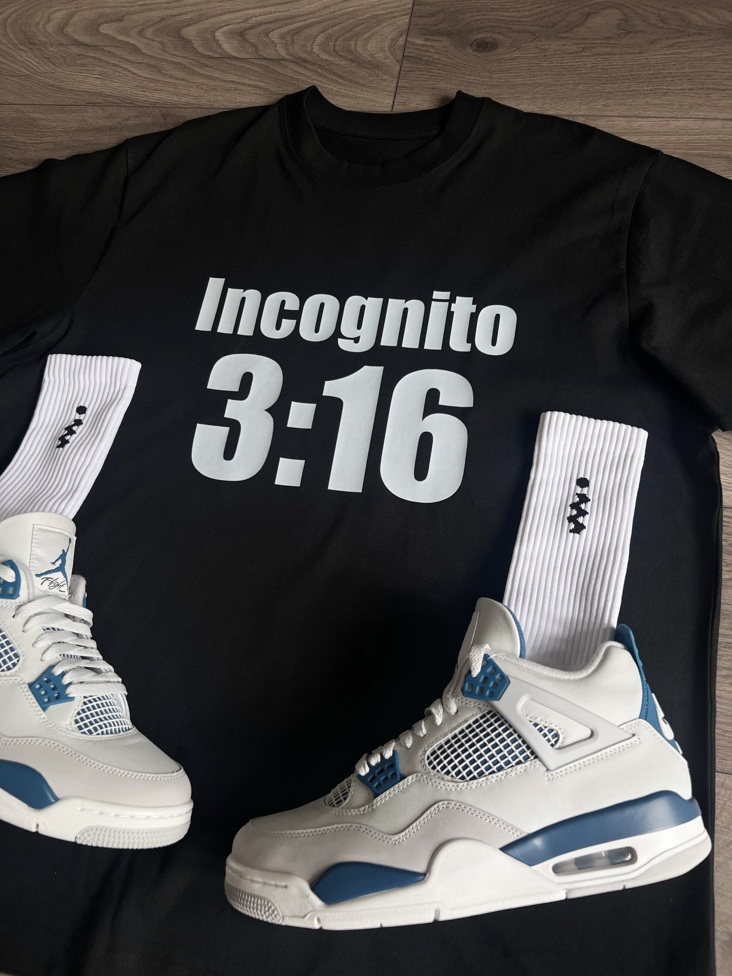 Incognito 3:16 - Premium T-Shirt in Black