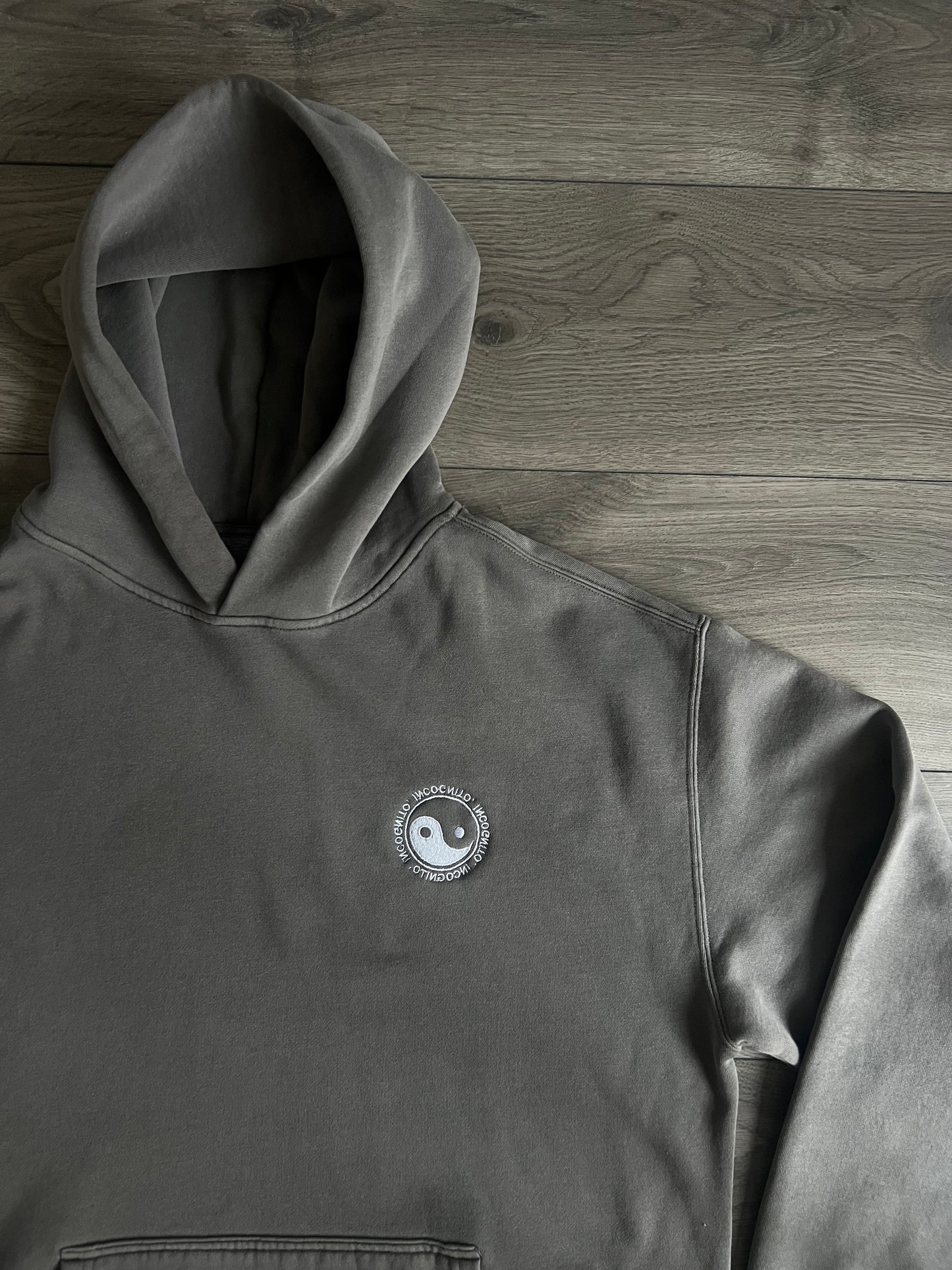 Yin Yang - Relaxed Faded Hoodie