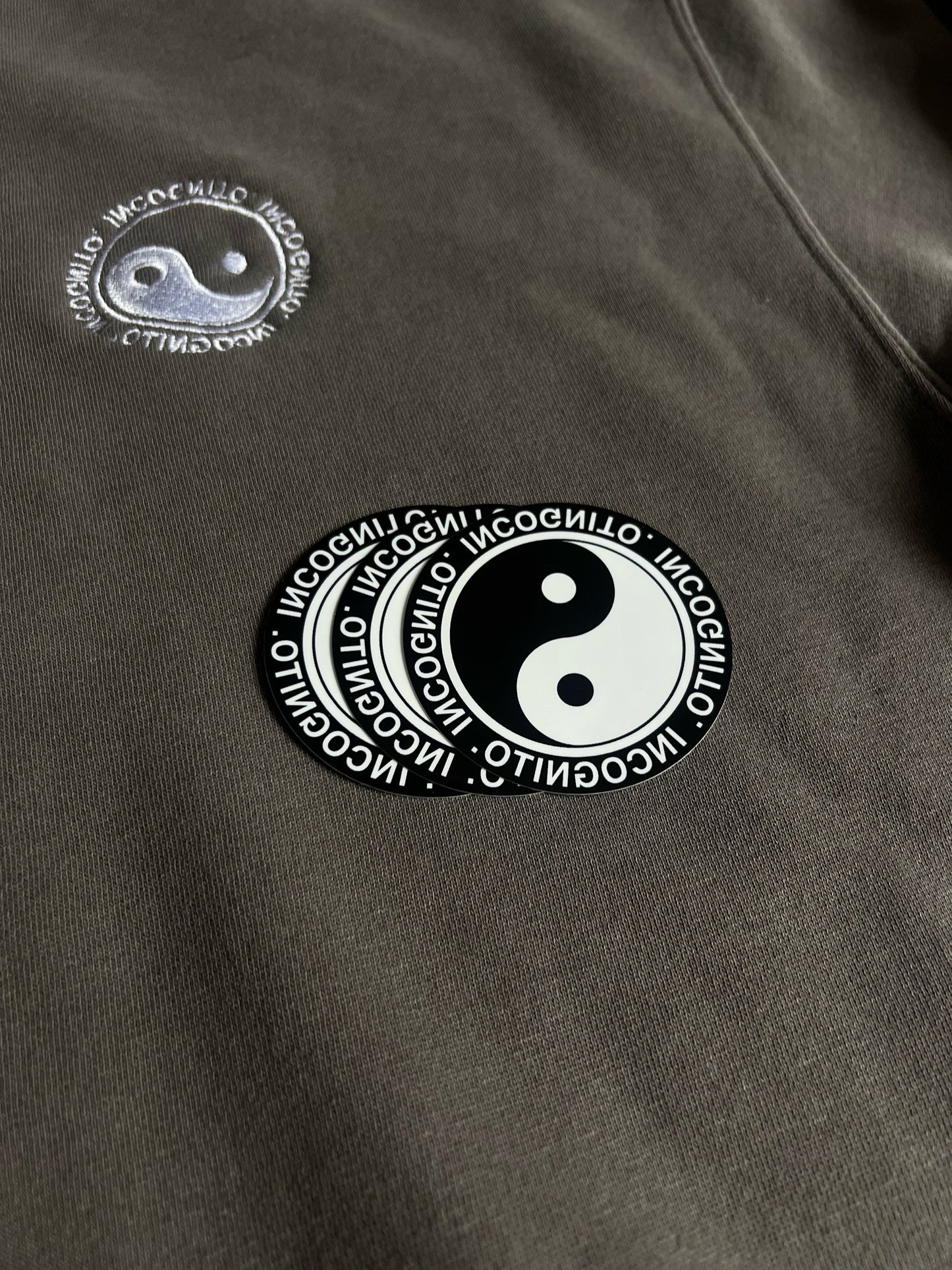 Yin Yang - Relaxed Faded Hoodie