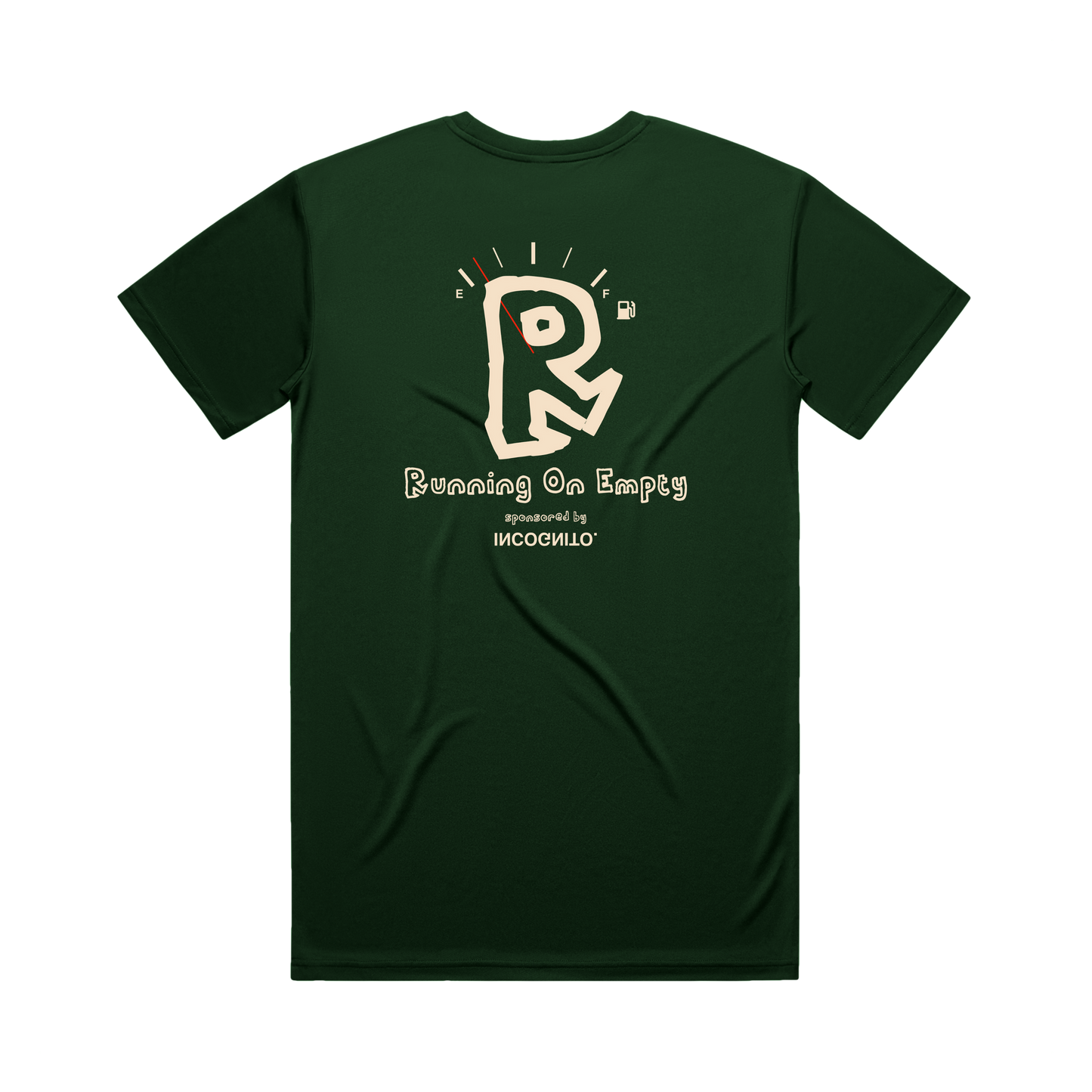 Green Running On Empty Performance T-Shirt