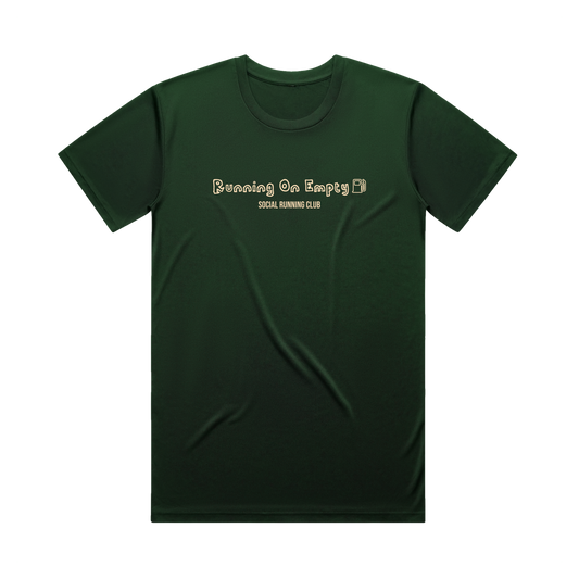 Green Running On Empty Performance T-Shirt