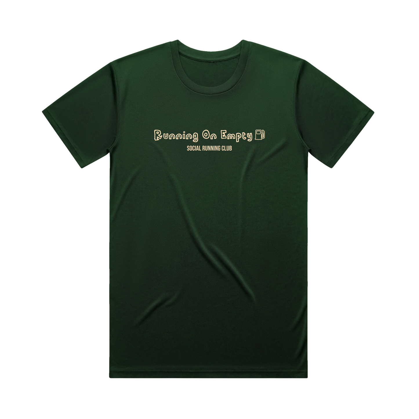 Green Running On Empty Performance T-Shirt