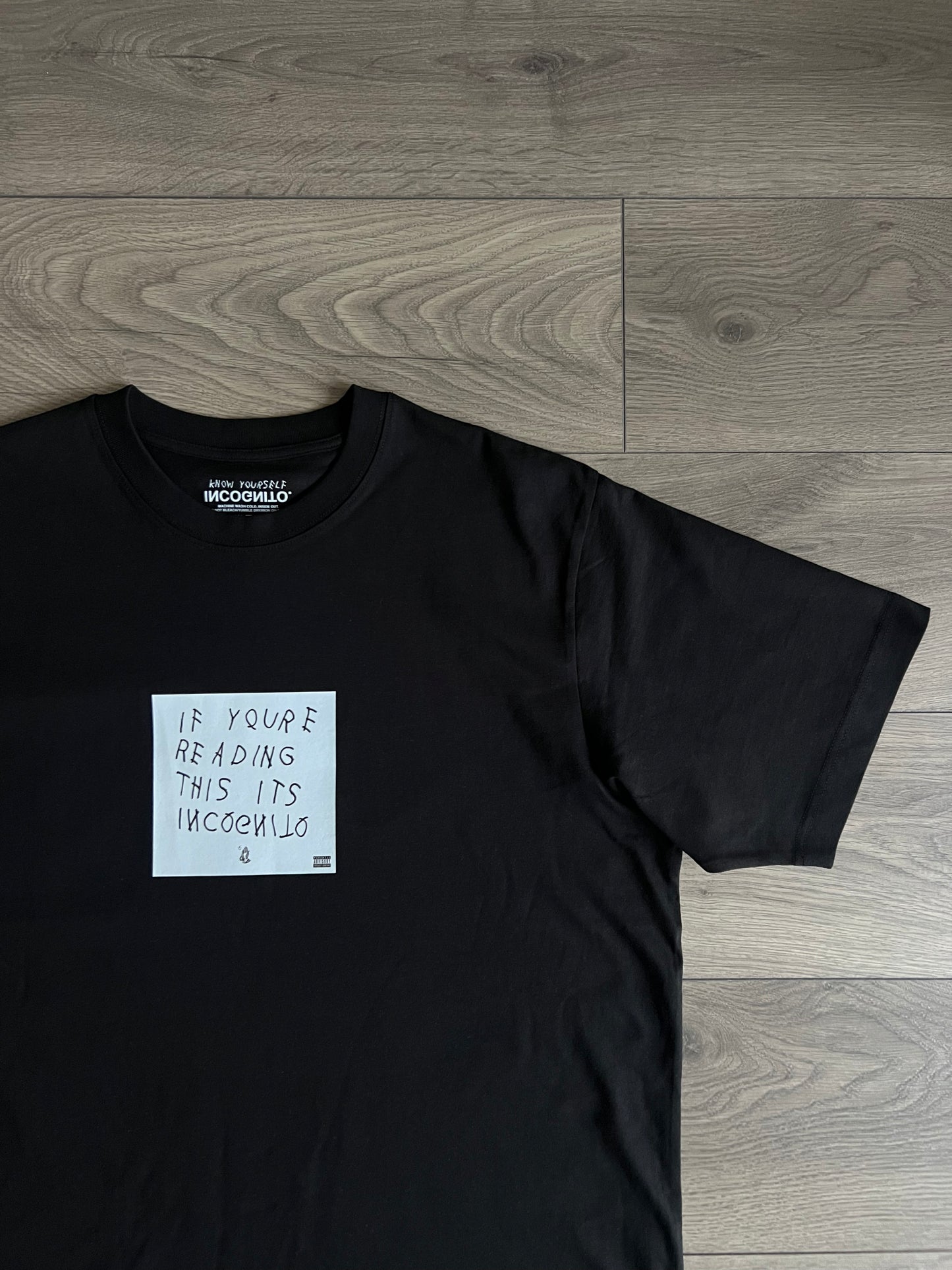 If You're Reading This Its Incognito - Premium T-Shirt in Black