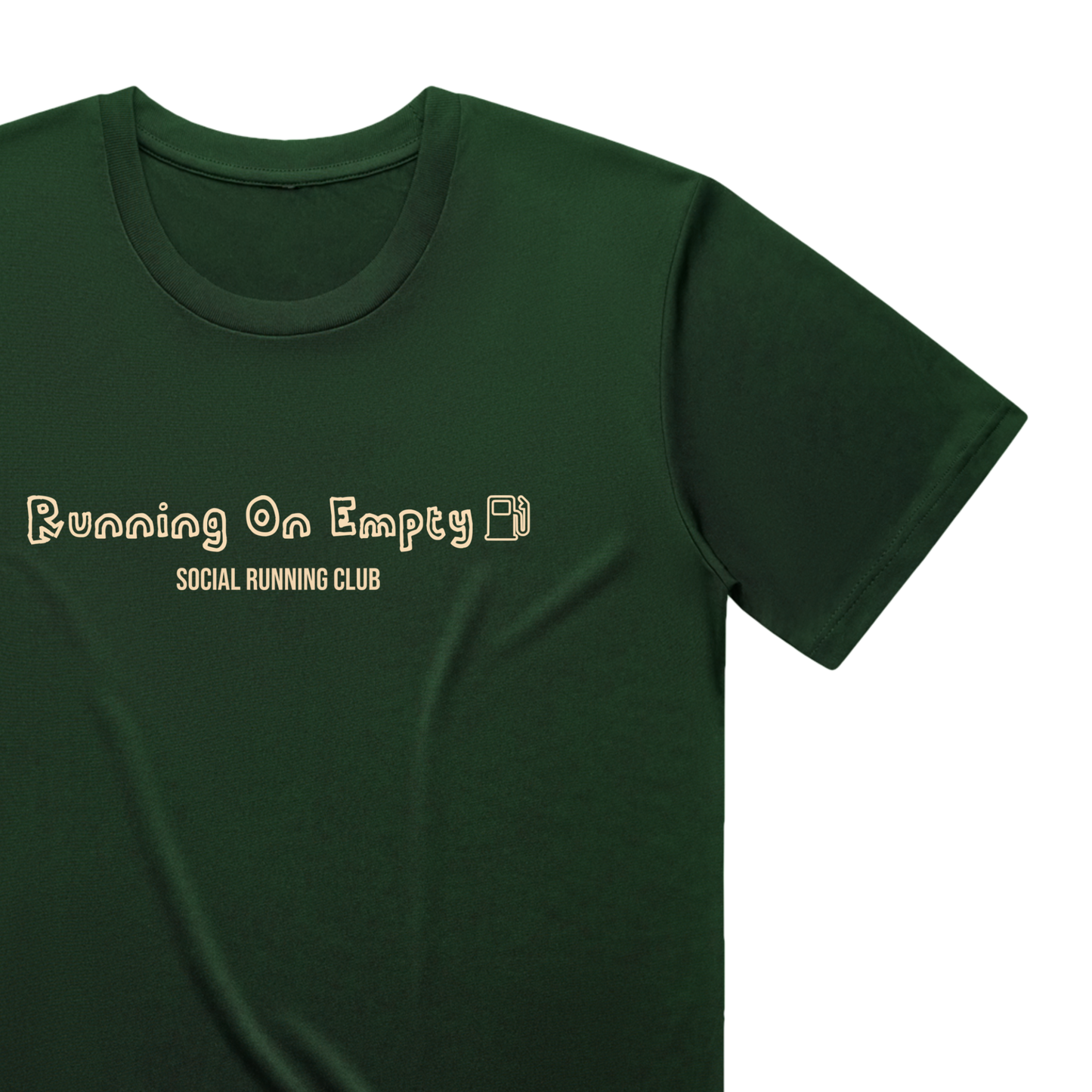 Green Running On Empty Performance T-Shirt