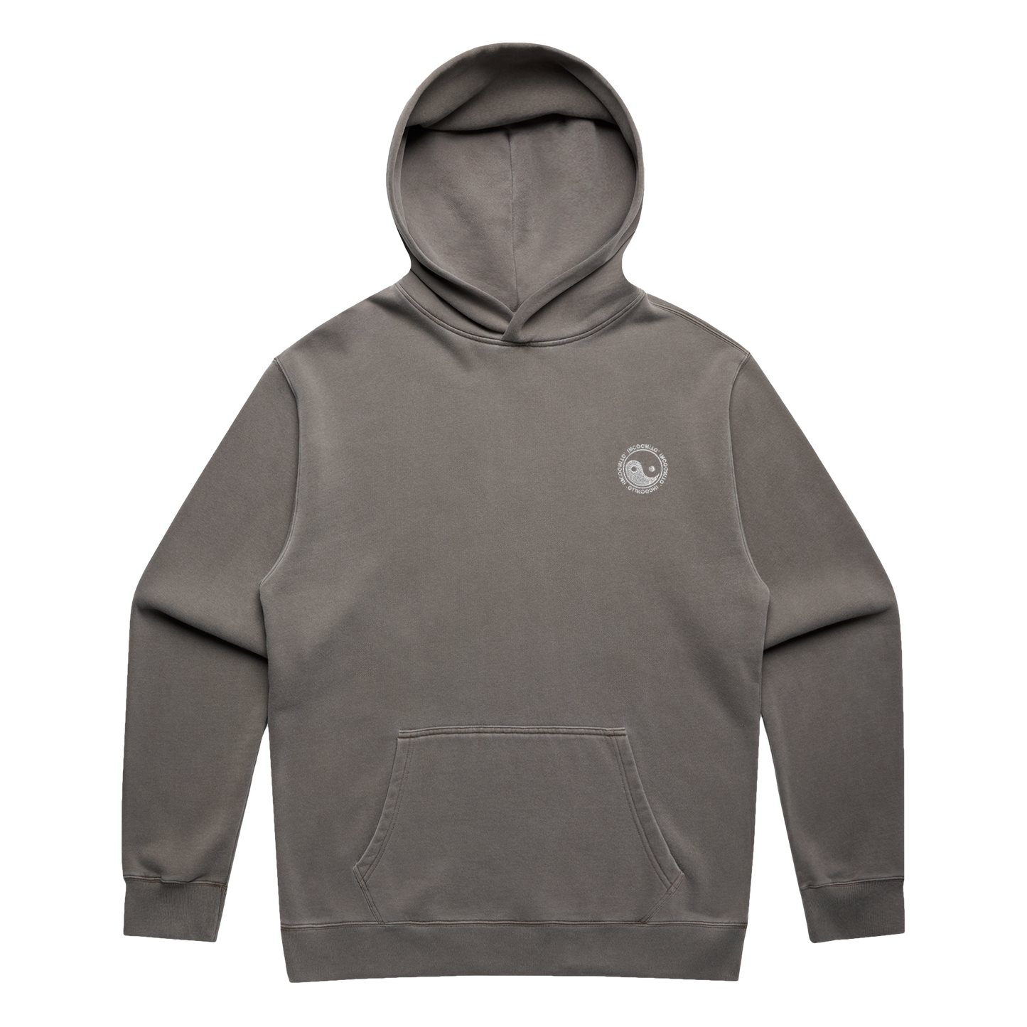 Yin Yang - Relaxed Faded Hoodie