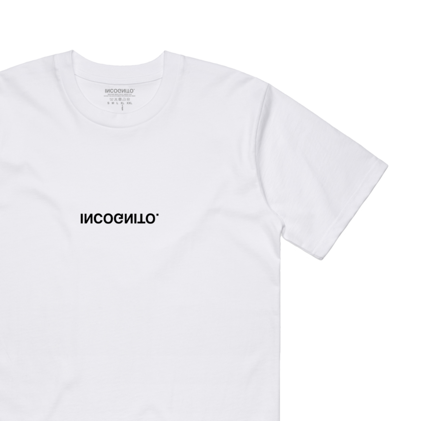 White Simple Incognito T-Shirt