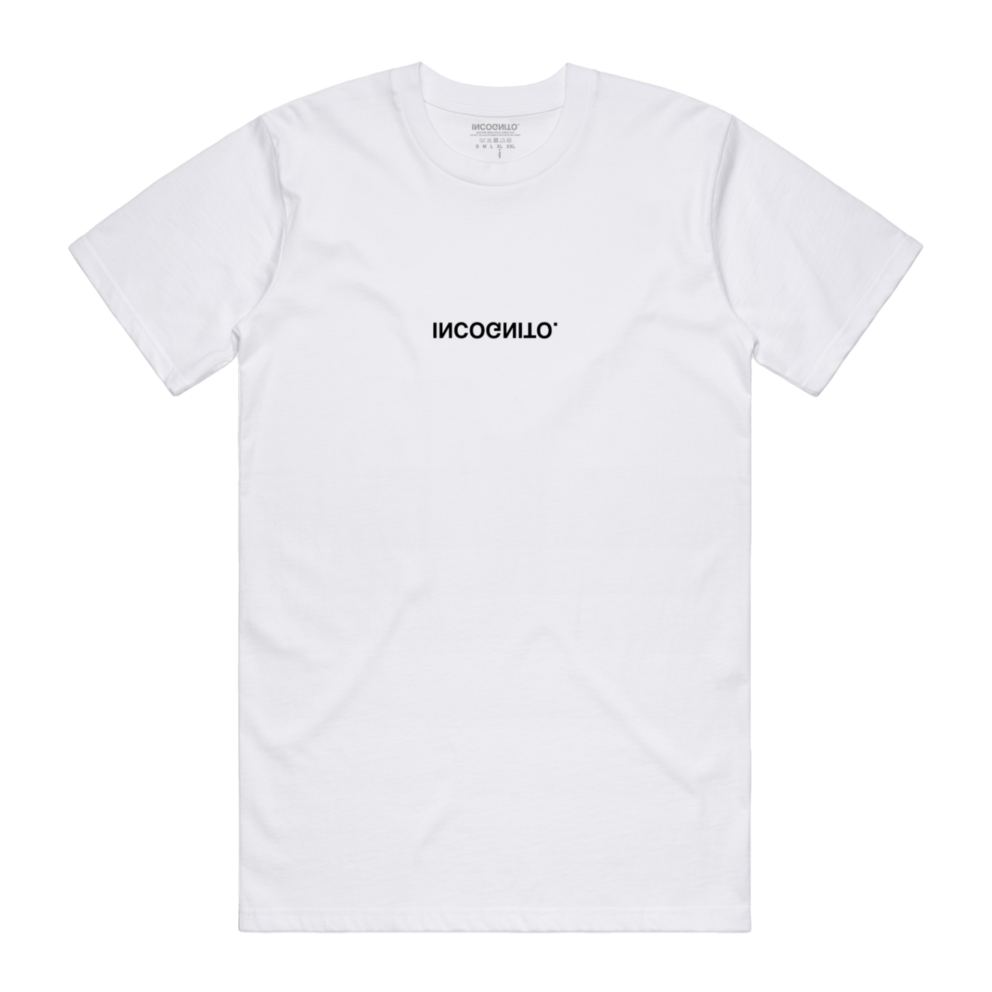 White Simple Incognito T-Shirt