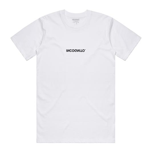 White Simple Incognito T-Shirt