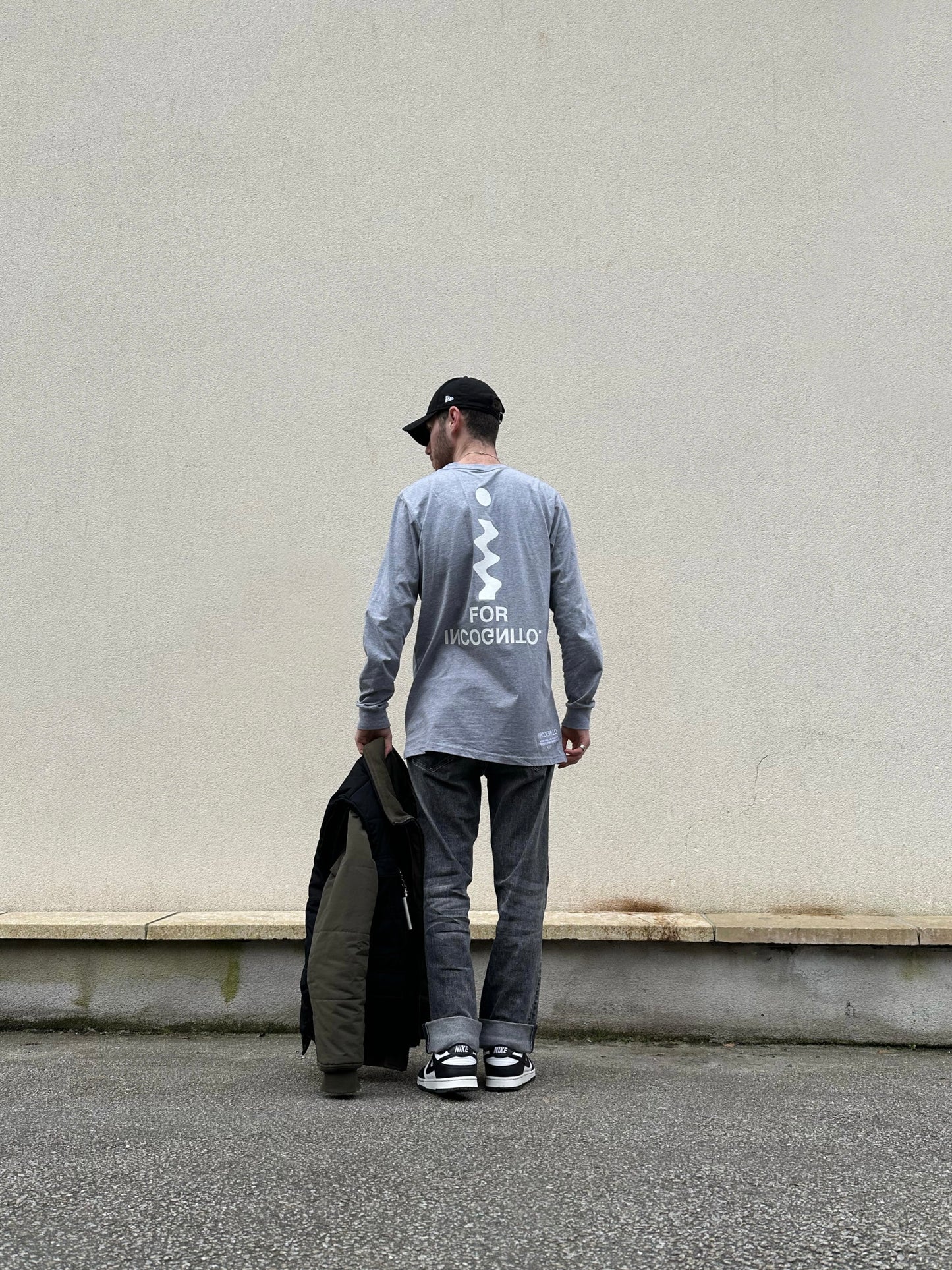 Grey i for INCOGNITO Longsleeve T-Shirt