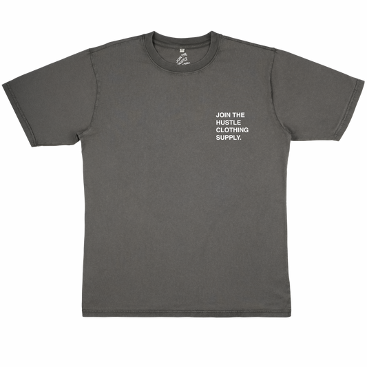 Stone Wash Grey Box T-Shirt