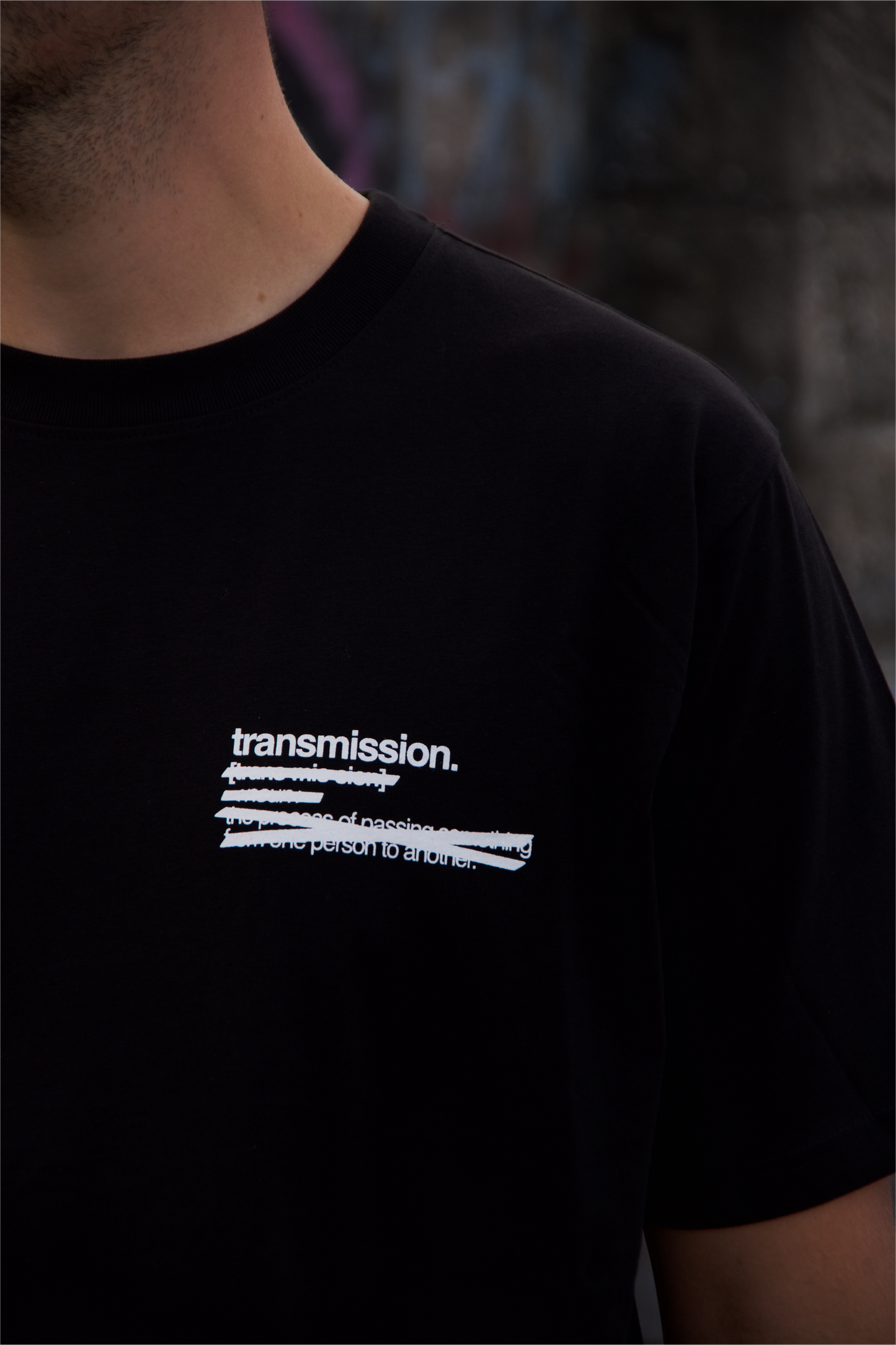 Black Transmission T-Shirt